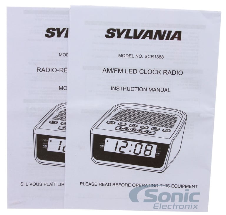 Sylvania SCR1388 (Black) Image 5