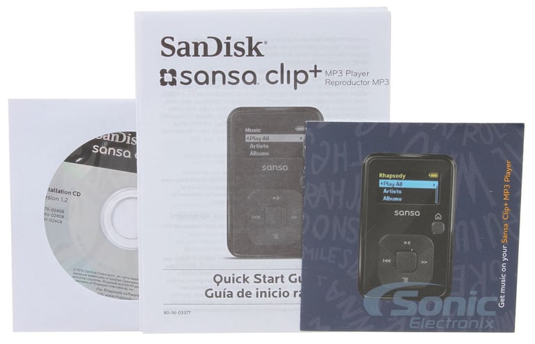 SanDisk Sansa Clip Plus 4GB (Indigo) Image 10