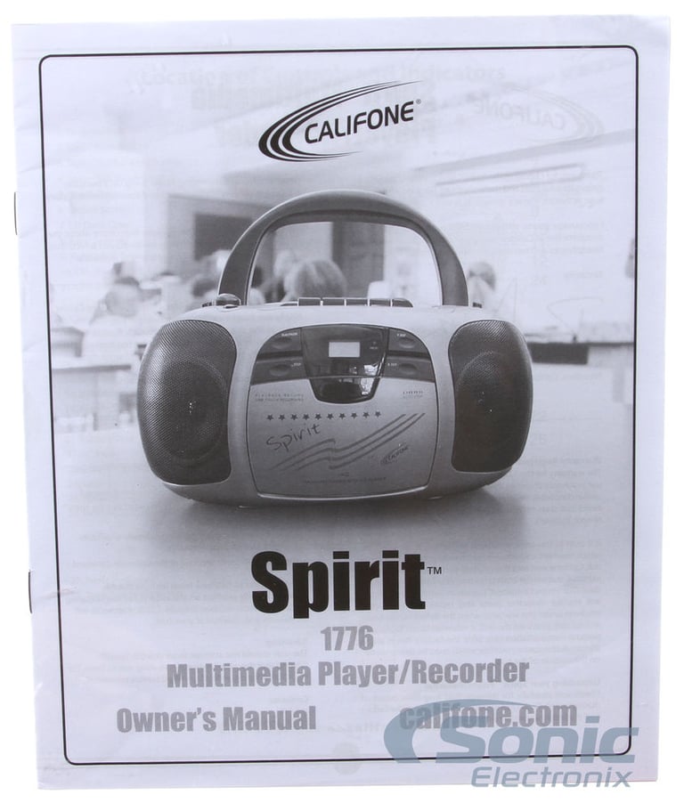 Califone 1776 Spirit Image 10
