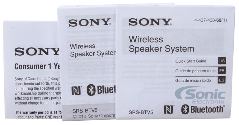 Sony SRS-BTV5 - Blue Image 9