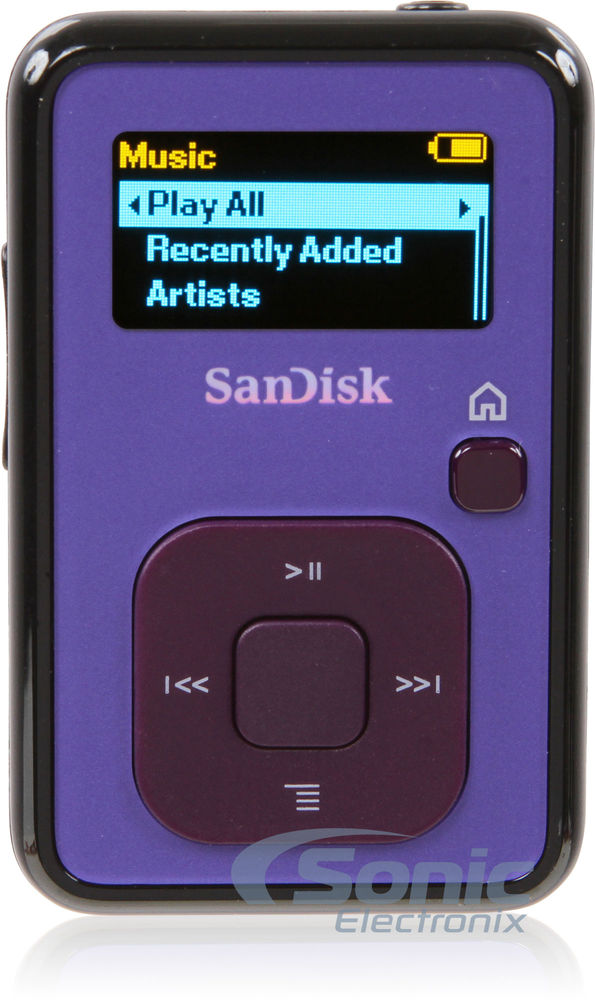 SanDisk Sansa Clip Plus 4GB (Indigo) Image 1