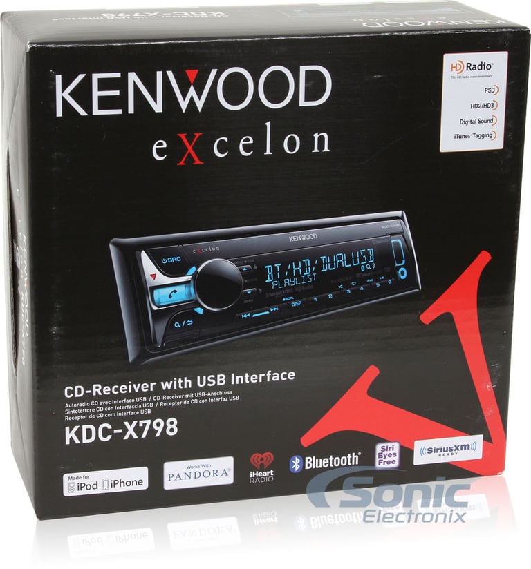 Kenwood eXcelon KDC-X798 Image 10