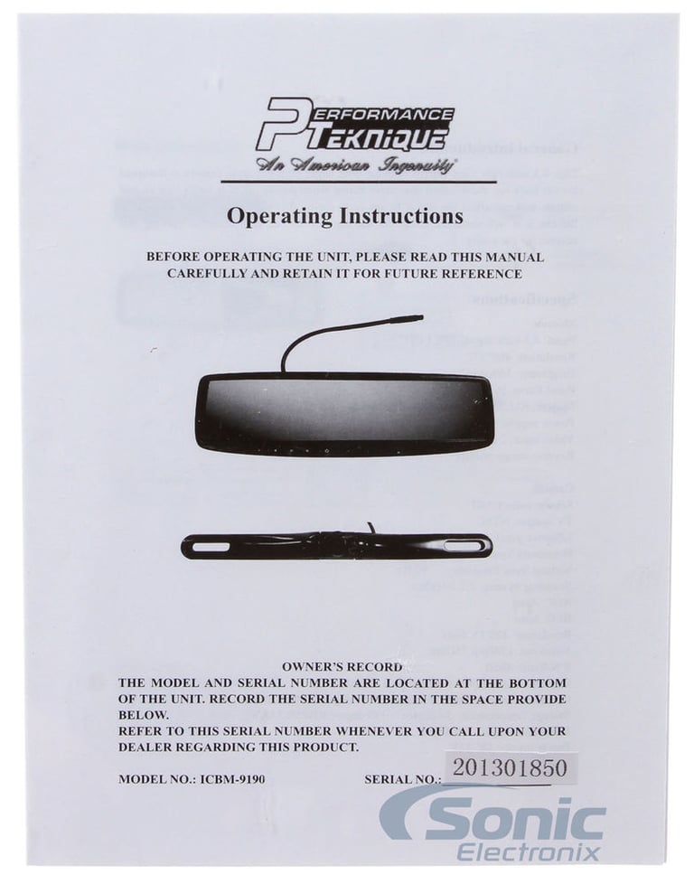 Performance Teknique ICBM-9190B (black) Image 7