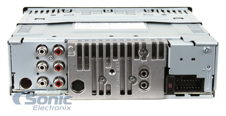 Alpine CDE-153BT Open Box Missing (Good, Used) Image 3
