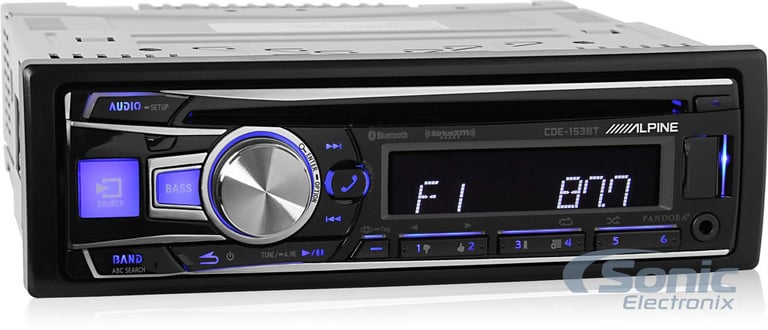 Alpine CDE-153BT Image 1