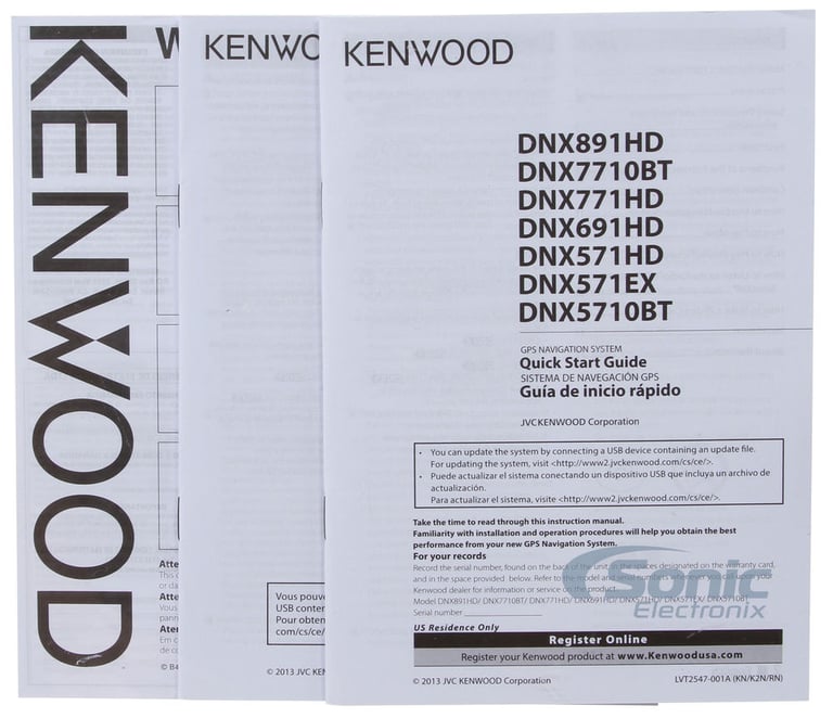 Kenwood DNX771HD (Open Box, Complete) Image 9