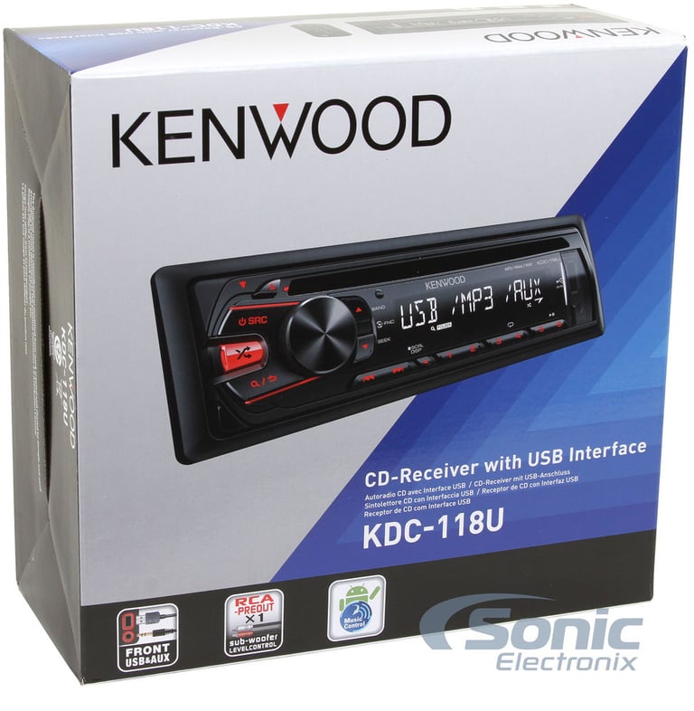 Kenwood KDC-118U Image 9