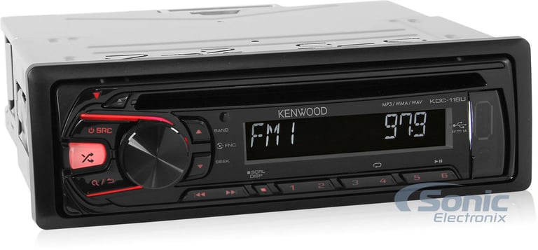 Kenwood KDC-118U Image 2