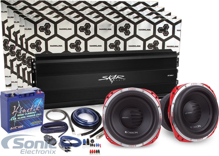 4000 Watt Ear Drum Buster Bass Package Image 1