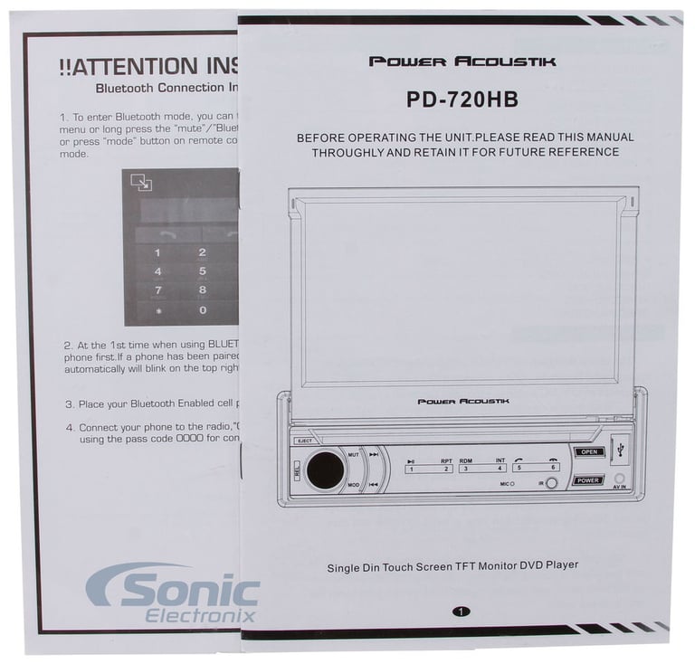 Power Acoustik PD-720HB Image 10