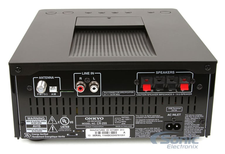 Onkyo CS-255 (Black) Image 4