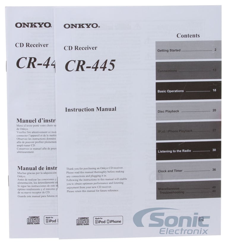 Onkyo CS-445 Image 10