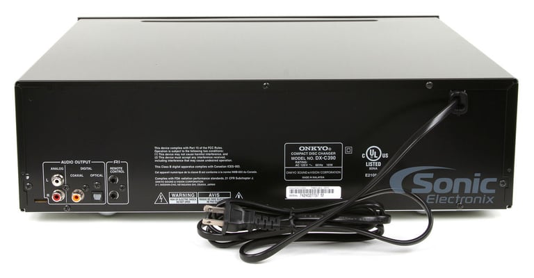 Onkyo DX-C390 (Black) Image 4