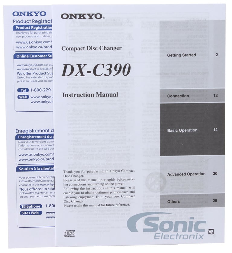 Onkyo DX-C390 (Black) Image 7