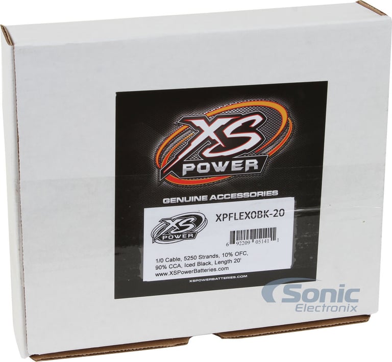 XS Power XPFLEX0BK-20 (Iced Black) Image 3