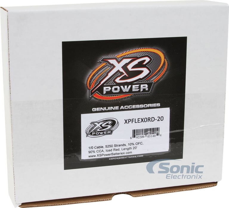 XS Power XPFLEX0RD-20 (Iced Red) Image 3