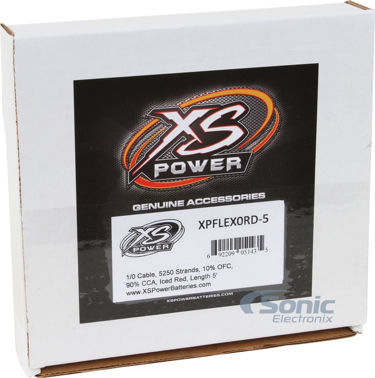XS Power XPFLEX0RD-5 (Iced Red) Image 3