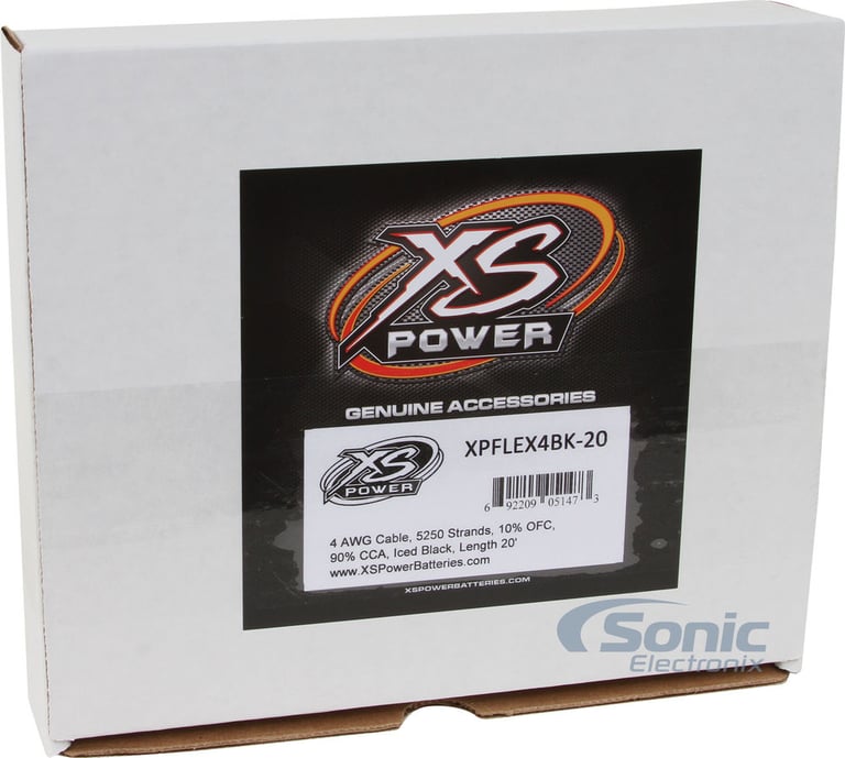 XS Power XPFLEX4BK-20 (Iced Black) Image 3