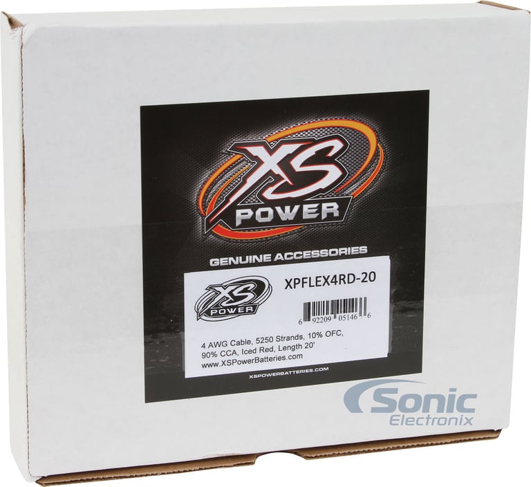 XS Power XPFLEX4RD-20 (Iced Red) Image 3