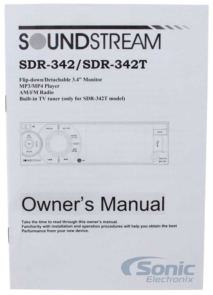 Soundstream SDR-342 Image 10