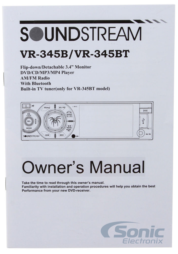 Soundstream VR-345B (OPEN BOX COMPLETE) Image 10