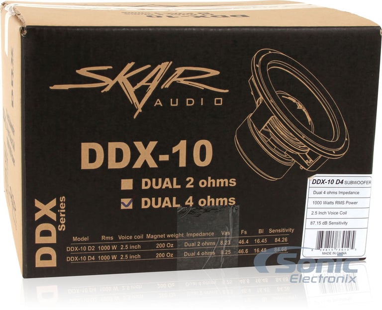 SKAR Audio DDX-10 D4 Image 6