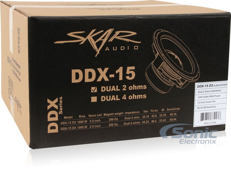 SKAR Audio DDX-15 D2 Image 6