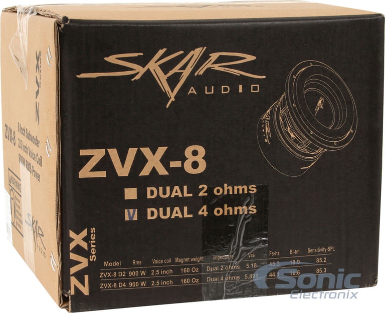 SKAR Audio ZVX-8 D4 Image 7