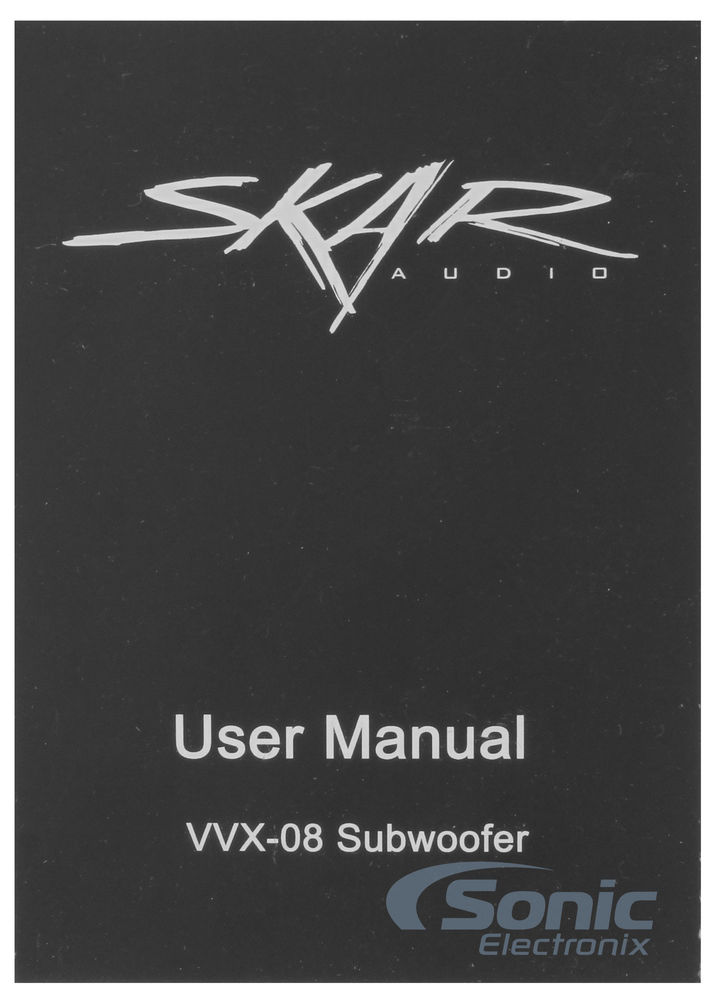 SKAR Audio VVX-8v3 D4 OPEN BOX Image 6