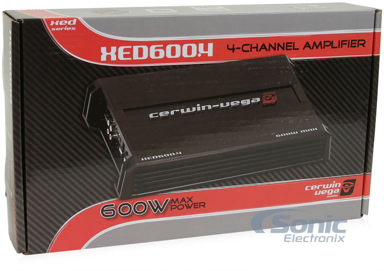 Cerwin-Vega XED600.4 Image 6