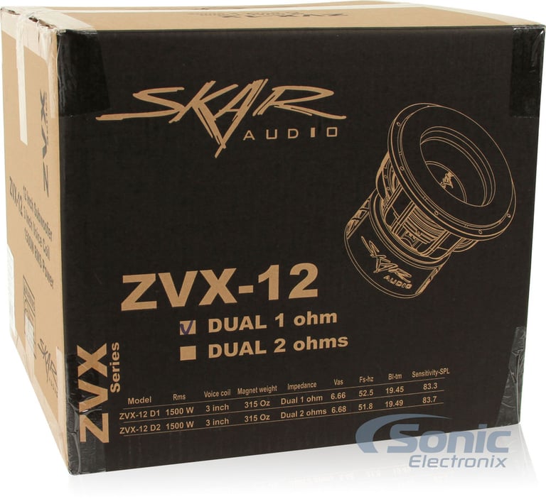 SKAR Audio ZVX-12v2 D1 Image 6