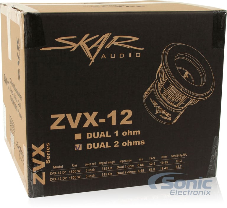 SKAR Audio ZVX-12v2 D2 Image 6