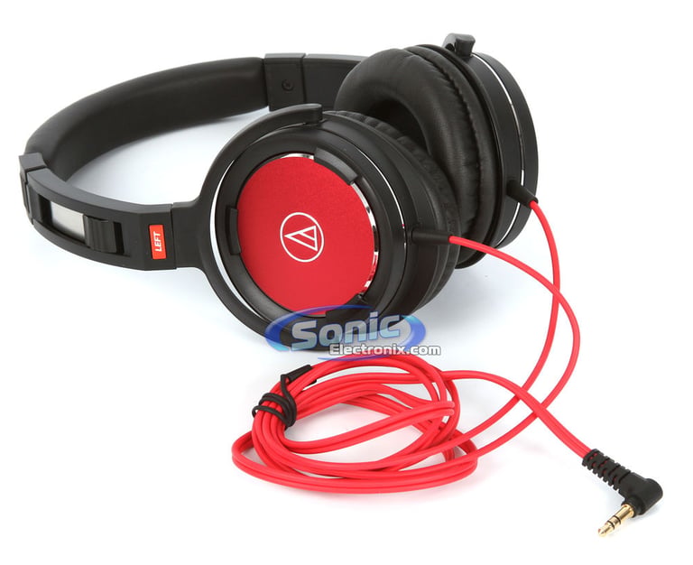 Audio Technica ATH-WS55BRD - Black/Red Open Box Image 12