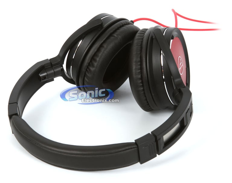 Audio Technica ATH-WS55BRD - Black/Red Open Box Image 15