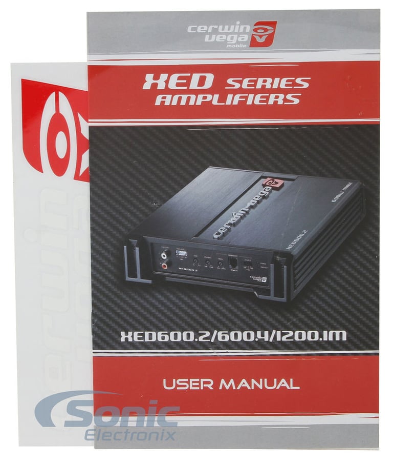 Cerwin-Vega XED1200.1M Image 7