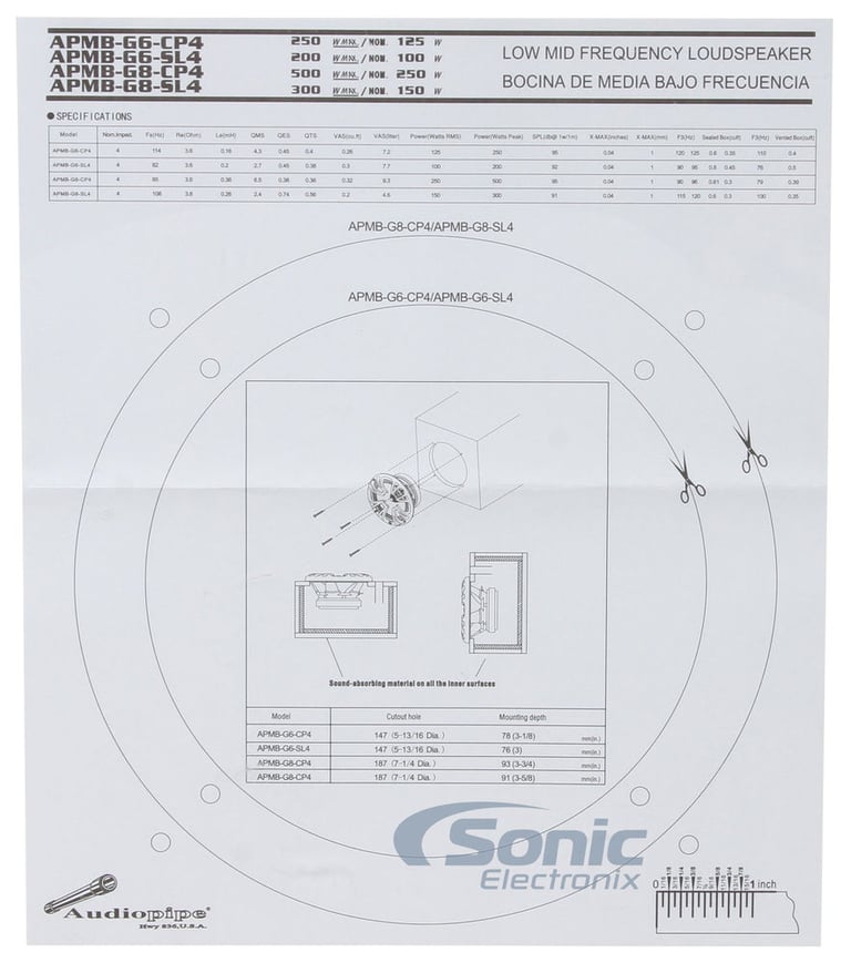 Audiopipe APMB-G8-SL4 Image 6
