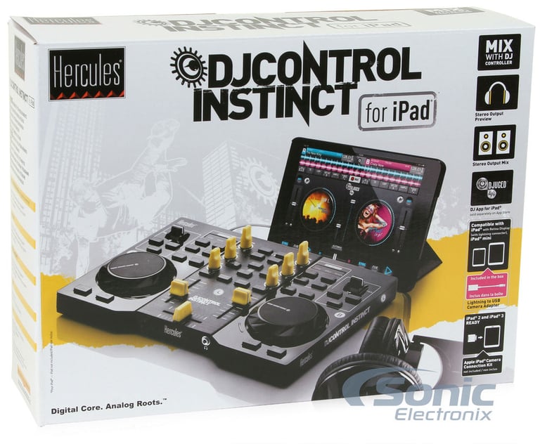 Hercules DJ Control Instinct for iPad (DJCONTROL-INSTINCT for iPad) Image 17