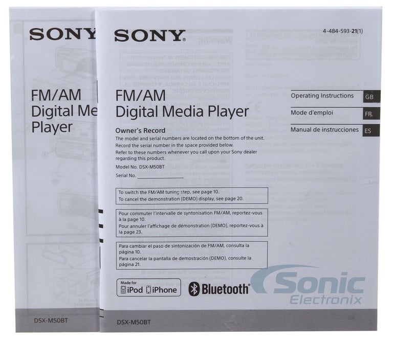 Sony DSX-M50BT Image 9