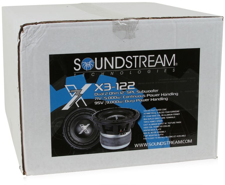 Soundstream X3-122 Open Box Complete Image 8