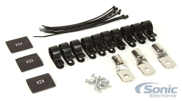 NVX XBG3PK Big 3 Kit with True 0 Gauge 100% Oxygen-Free Copper OPEN BOX COMPLETE Image 8