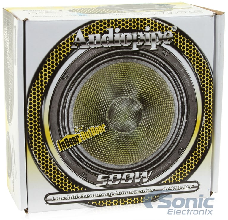 Audiopipe APMB-8CF Open Box Complete Image 5