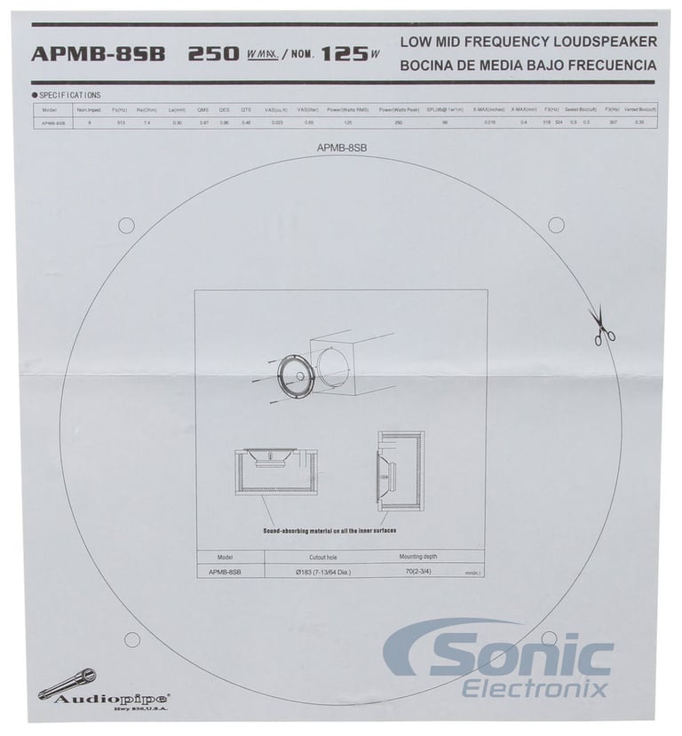 Audiopipe APMB-8SB Image 4