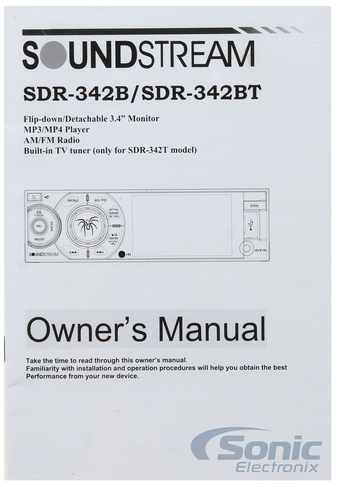 Soundstream SDR-342B Image 11