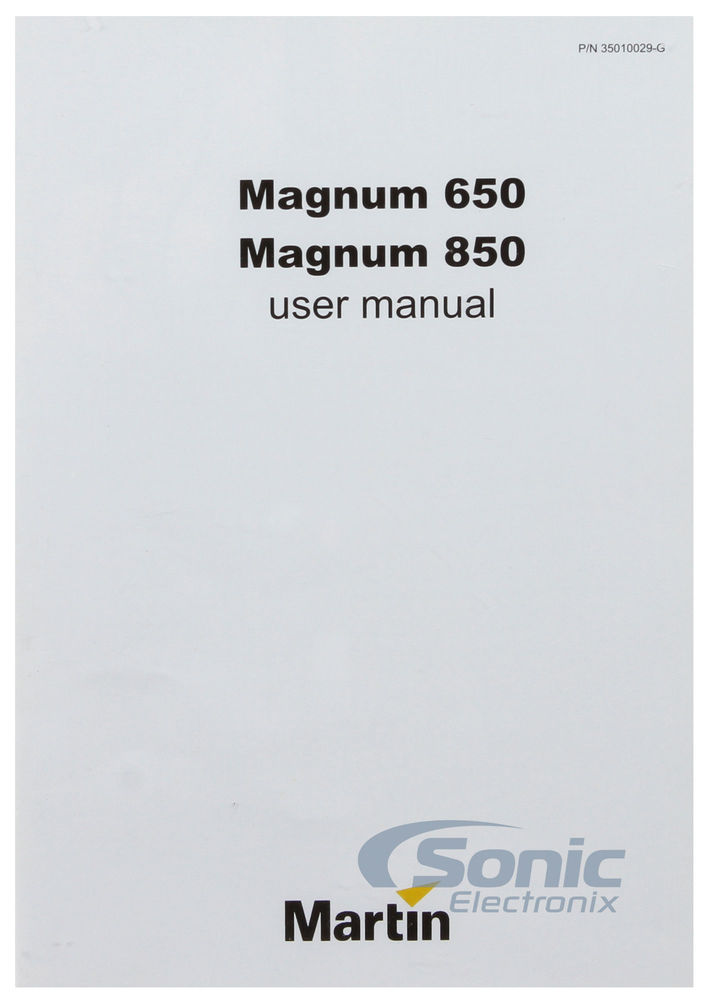 Martin Magnum 850 (Open Box, Works Like New) Image 6