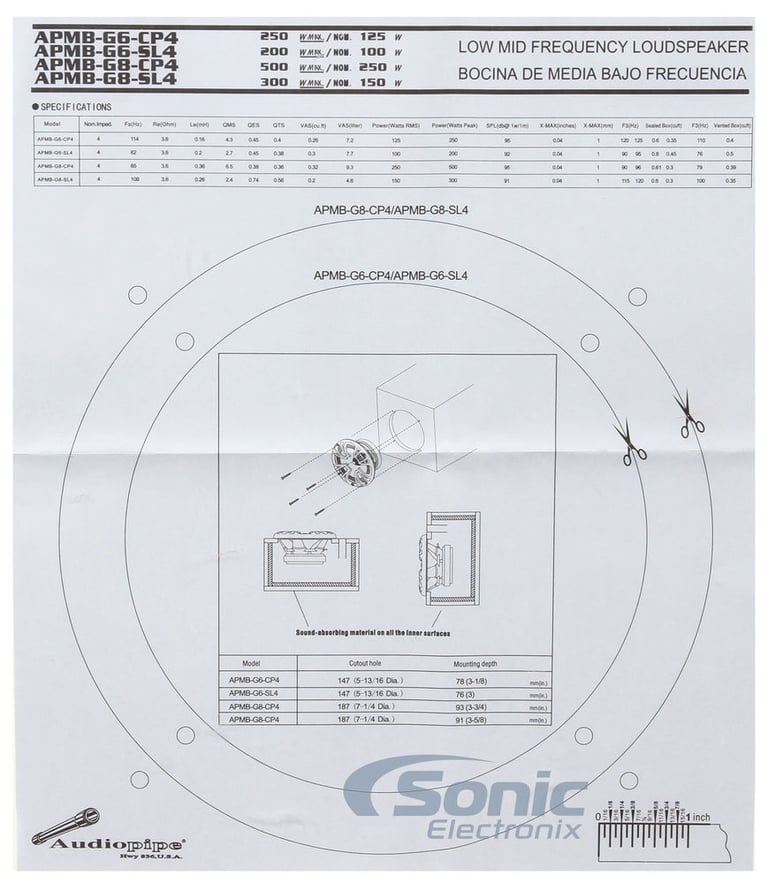 Audiopipe APMB-G6-CP4 Image 5