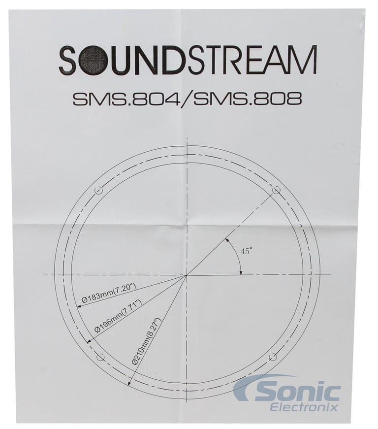 Soundstream SMS.804 Image 5