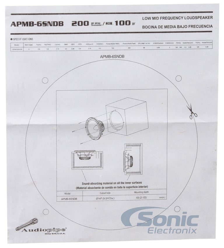 Audiopipe APMB-6SNDB Image 4