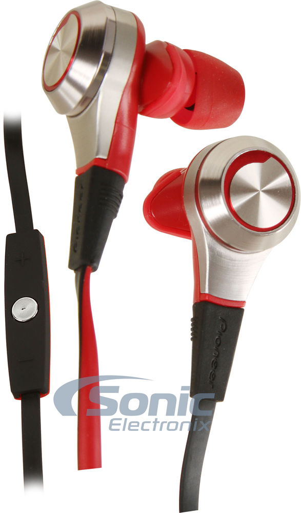 Pioneer Superior Club Sound Headphone SE-CX9 (Red/Silver) Image 1