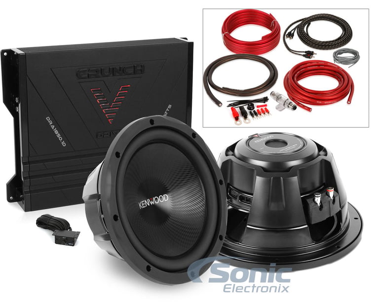 1800W Kenwood + Crunch Bass Package Image 1