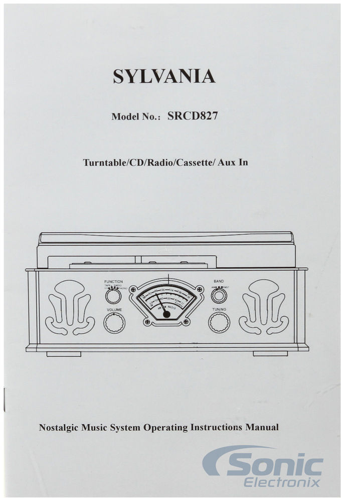 Sylvania SRCD827 Image 7